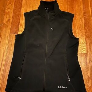 LLBean Ladies Hiking Fleece Vest, size Small
